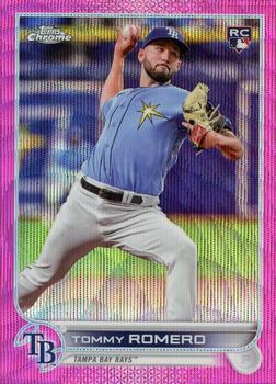 2022 Topps Chrome Update - Pink Wave Refractor #USC104 Tommy Romero Front