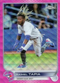 2022 Topps Chrome Update - Pink Wave Refractor #USC151 Raimel Tapia Front