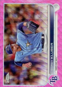 2022 Topps Chrome Update - Pink Wave Refractor #USC197 Corey Kluber Front
