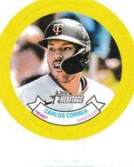 2022 Topps Heritage - 1973 Topps Candy Lids High Numbers #HN7 Carlos Correa Front