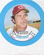 2022 Topps Heritage - 1973 Topps Candy Lids High Numbers #HN9 Johnny Bench Front