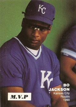 1990 M.V.P. Big League All Stars White Box (unlicensed) #7 Bo Jackson Front