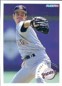 1994 Fleer #652 Andy Ashby Front