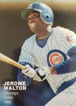 1990 Action Superstars (unlicensed) #1 Jerome Walton Front