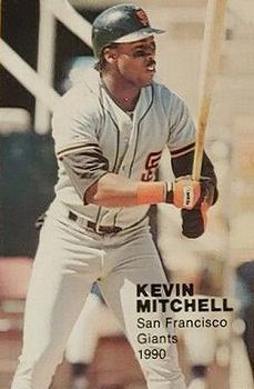 1990 Action Superstars (unlicensed) #10 Kevin Mitchell Front