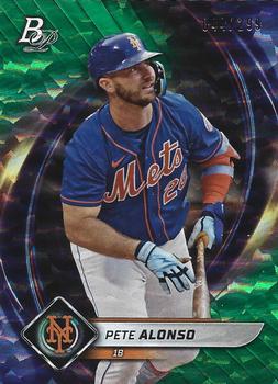 2022 Bowman Platinum - Emerald Ice Foilboard #65 Pete Alonso Front