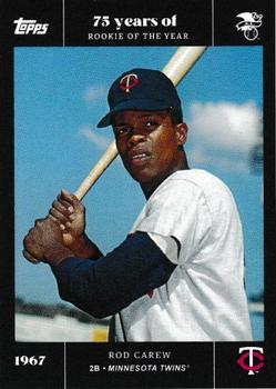2022 Topps MLB Rookie of the Year 75th Anniversary #12 Rod Carew Front