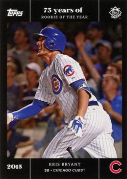 2022 Topps MLB Rookie of the Year 75th Anniversary #47 Kris Bryant Front
