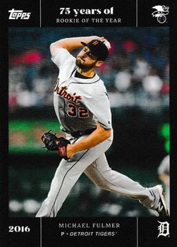 2022 Topps MLB Rookie of the Year 75th Anniversary #50 Michael Fulmer Front