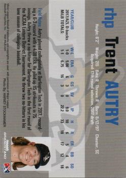 2018 Grandstand Missoula Osprey #NNO Trent Autry Back