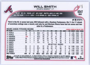 2022 Topps Mini - Red #US47 Will Smith Back