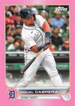 2022 Topps Mini - Pink #194 Miguel Cabrera Front