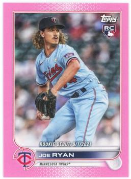 2022 Topps Mini - Pink #US222 Joe Ryan Front