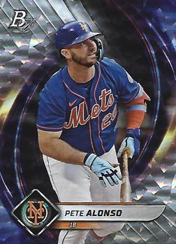 2022 Bowman Platinum - Ice Foilboard #65 Pete Alonso Front
