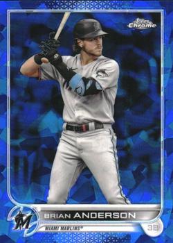 2022 Topps Chrome Sapphire Edition #19 Brian Anderson Front
