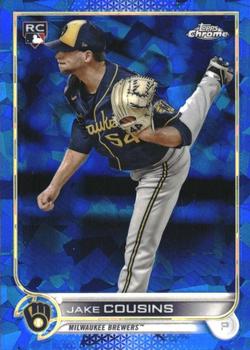2022 Topps Chrome Sapphire Edition #20 Jake Cousins Front
