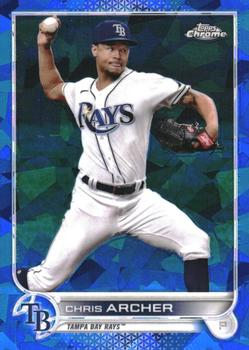 2022 Topps Chrome Sapphire Edition #254 Chris Archer Front