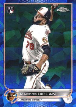 2022 Topps Chrome Sapphire Edition #517 Marcos Diplan Front