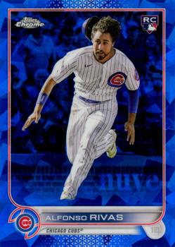 2022 Topps Chrome Sapphire Edition #526 Alfonso Rivas Front