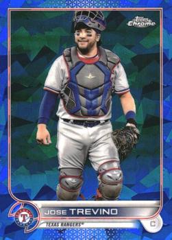 2022 Topps Chrome Sapphire Edition #564 Jose Trevino Front