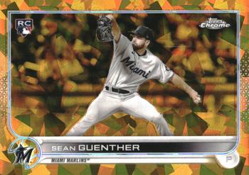 2022 Topps Chrome Sapphire Edition - Gold #471 Sean Guenther Front