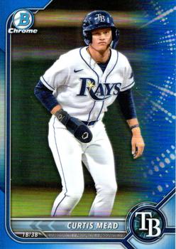 2022 Bowman Draft - Blue #BD-38 Curtis Mead Front