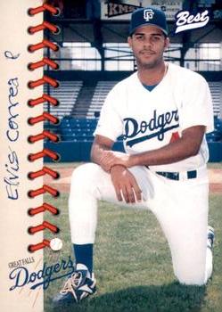 1997 Best Great Falls Dodgers #6 Elvis Correa Front