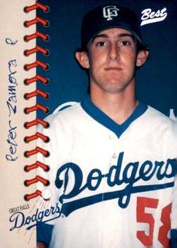 1997 Best Great Falls Dodgers #26 Peter Zamora Front