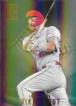 2022 Panini Capstone - Red #72 Mike Trout Front