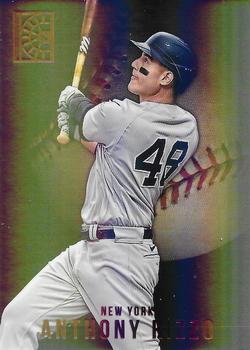 2022 Panini Capstone - Red #77 Anthony Rizzo Front