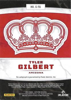 2022 Panini Capstone - Crown Autographs #C-TG Tyler Gilbert Back