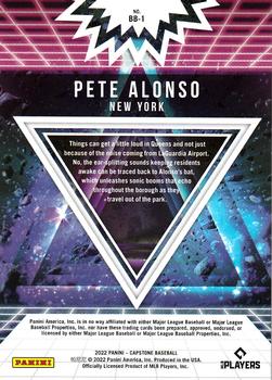 2022 Panini Capstone - Big Bang #BB-1 Pete Alonso Back