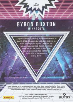 2022 Panini Capstone - Big Bang #BB-13 Byron Buxton Back