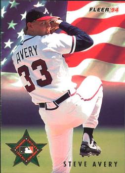 1994 Fleer - All-Stars #26 Steve Avery Front