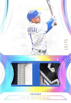 2022 Panini Flawless - Dual Patches #DP-NM Nick Madrigal Front