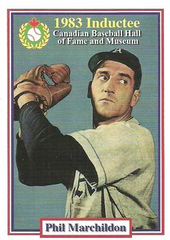2002-23 Canadian Baseball Hall of Fame #169/14 Phil Marchildon Front