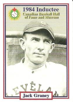 2002-23 Canadian Baseball Hall of Fame #173/14 Jack Graney Front