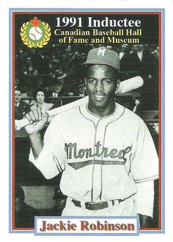 2002-23 Canadian Baseball Hall of Fame #116/12 Jackie Robinson Front