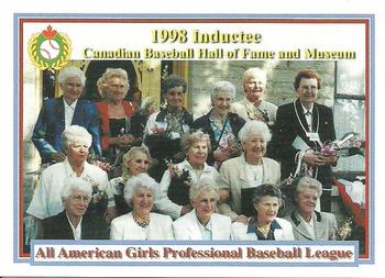 2002-23 Canadian Baseball Hall of Fame #114/12 AAGPBL Front