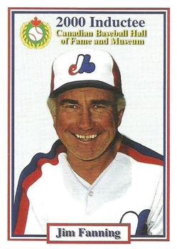2002-23 Canadian Baseball Hall of Fame #162/14 Jim Fanning Front