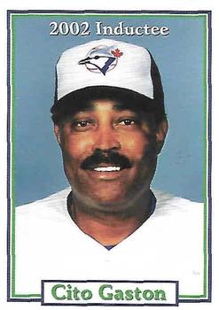 2002-23 Canadian Baseball Hall of Fame #22/02 Cito Gaston Front