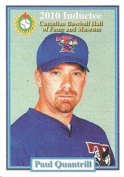 2002-23 Canadian Baseball Hall of Fame #87/10 Paul Quantrill Front