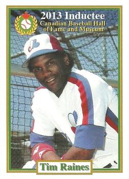 2002-23 Canadian Baseball Hall of Fame #131/13 Tim Raines Front