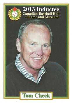 2002-23 Canadian Baseball Hall of Fame #133/13 Tom Cheek Front