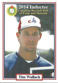 2002-23 Canadian Baseball Hall of Fame #146/14 Tim Wallach Front