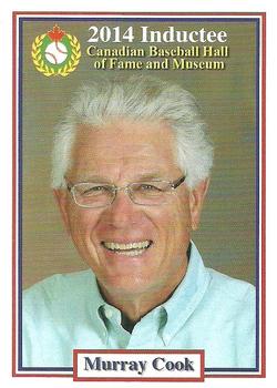 2002-23 Canadian Baseball Hall of Fame #147/14 Murray Cook Front