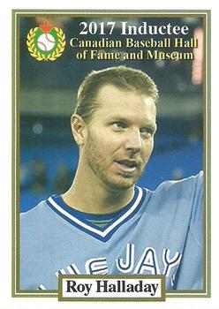 2002-23 Canadian Baseball Hall of Fame #217/17 Roy Halladay Front