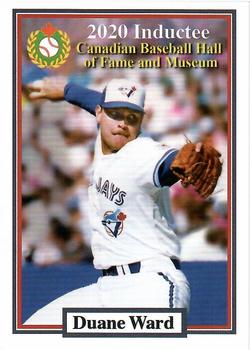 2002-23 Canadian Baseball Hall of Fame #259/21 Duane Ward Front