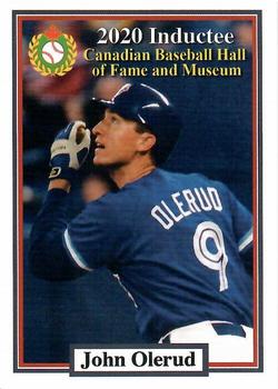 2002-23 Canadian Baseball Hall of Fame #260/21 John Olerud Front
