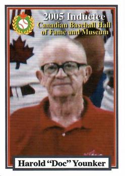 2002-23 Canadian Baseball Hall of Fame #265/21 Doc Younker Front